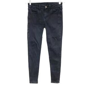 American Eagle Jegging Black Jeans Womens 4L 4 Long Next Level Stretch Casual